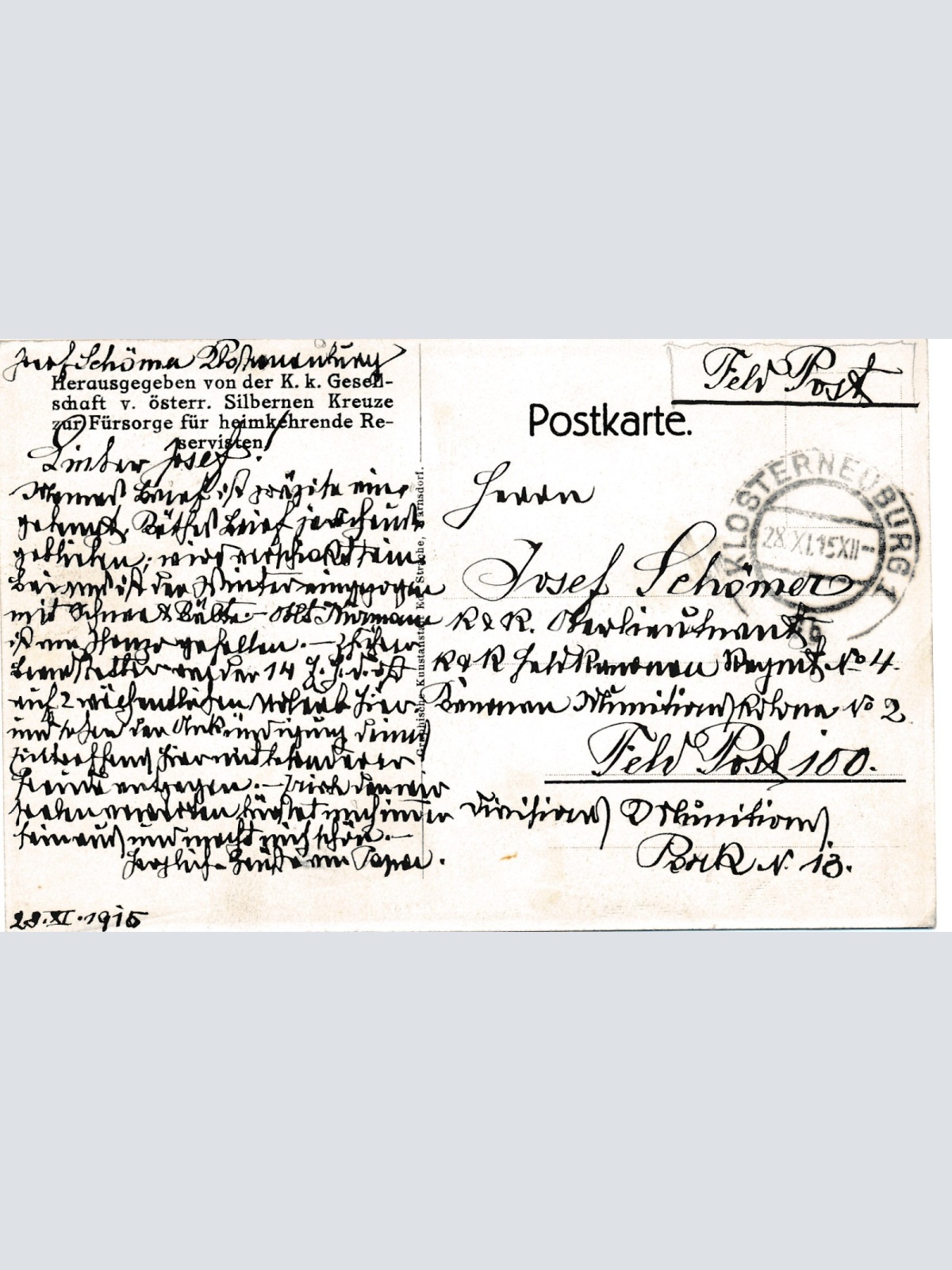 AK Militaria Fürst Schwarzenberg (16021)