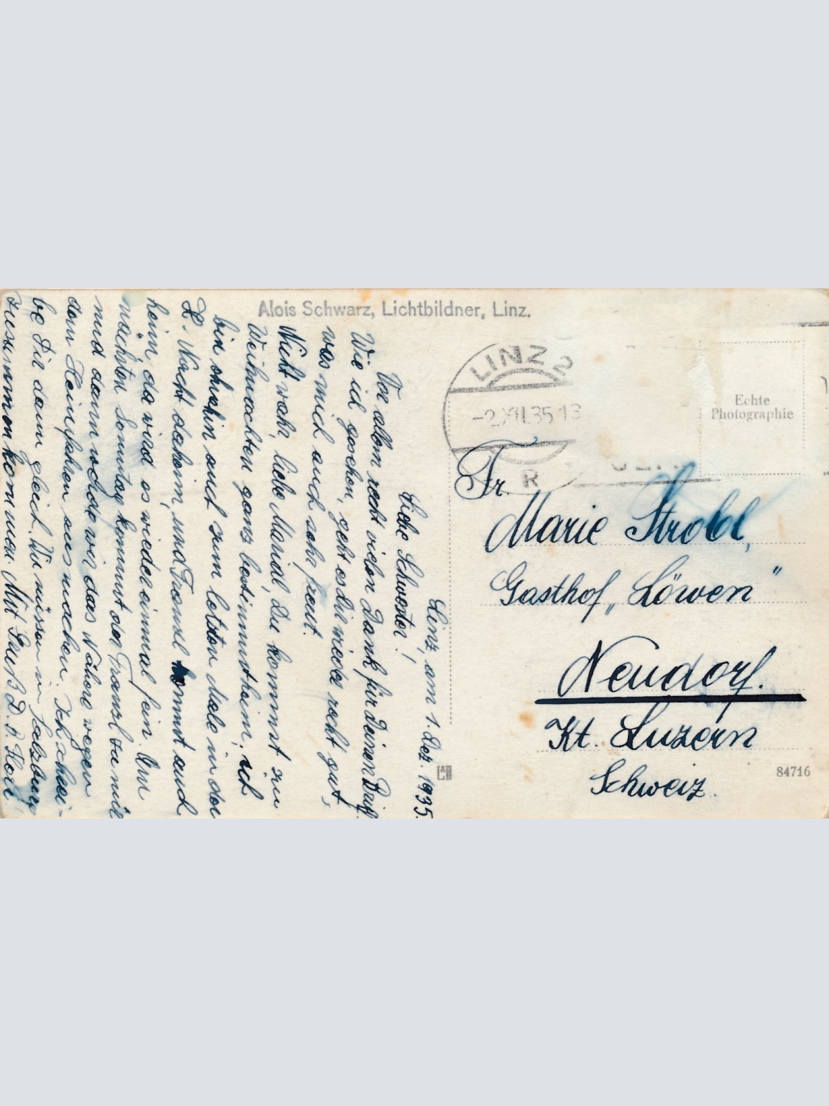 AK aus Linz Abendstimmung Oberösterreich Ansichtskarte (15267)