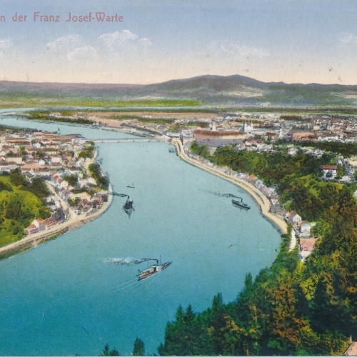 AK aus Linz an der Donau Franz Josef Warte Oberösterreich Ansichtskarte (15282)