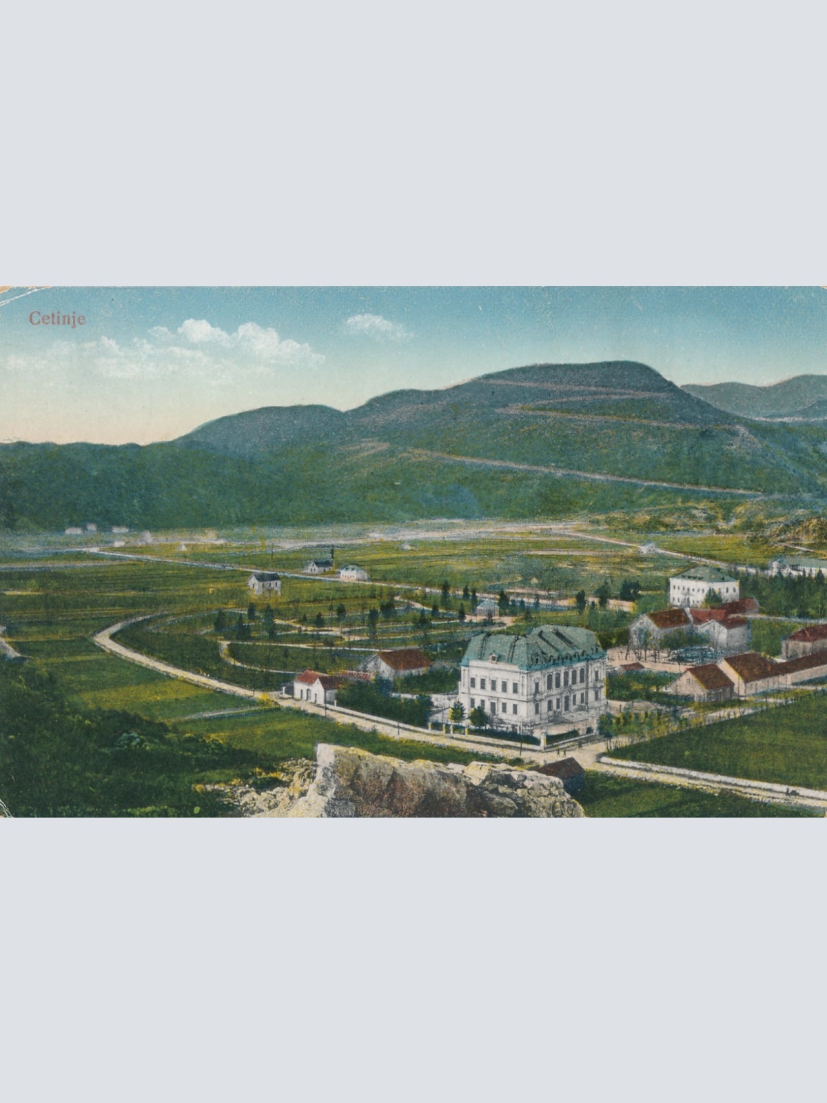 AK aus Cetinje Montrenegro Ansichtskarte (15828)