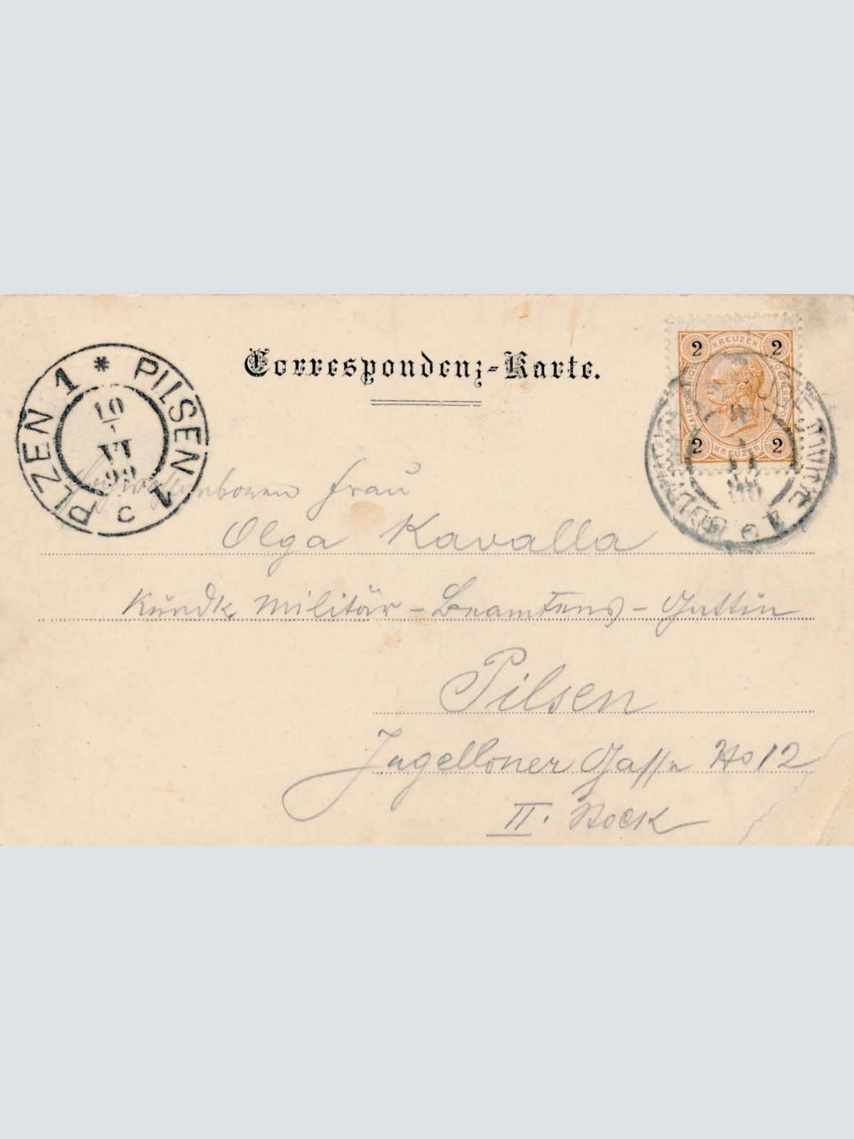 AK aus Budweis Tschechoslowakei Ansichtskarte (15922)