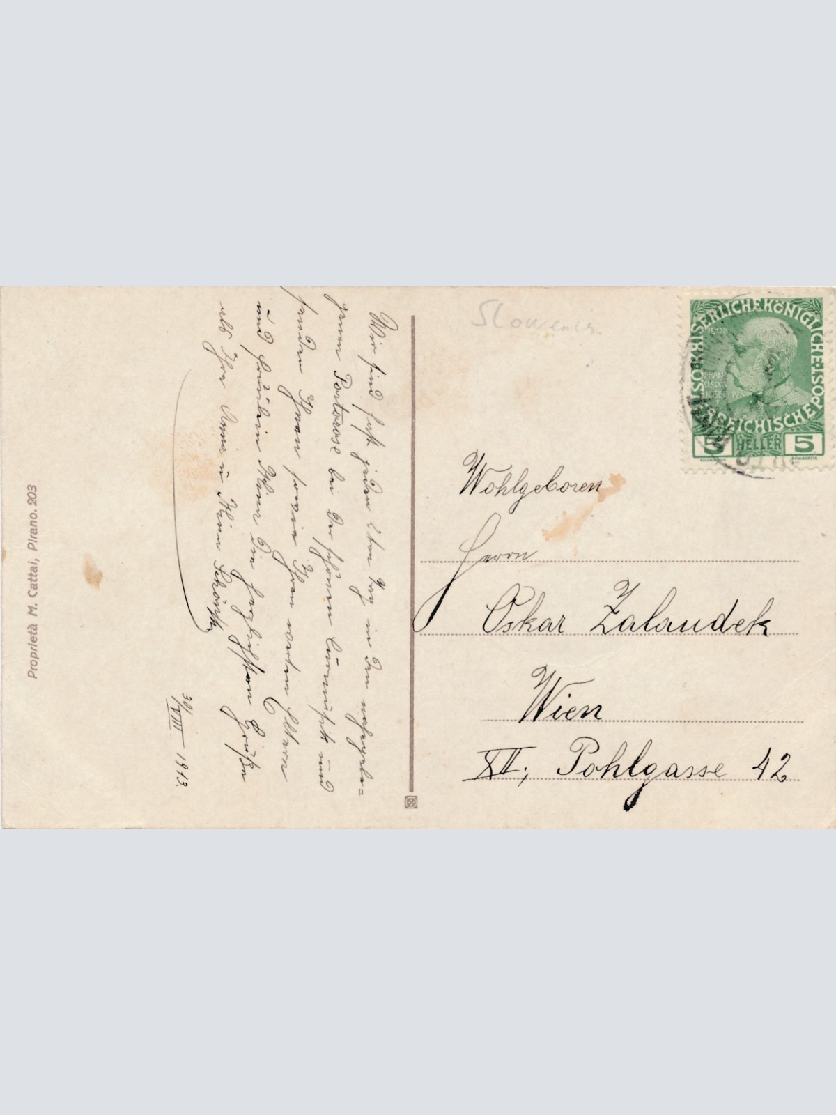 AK aus Portorose Slowenien Ansichtskarte (15929)