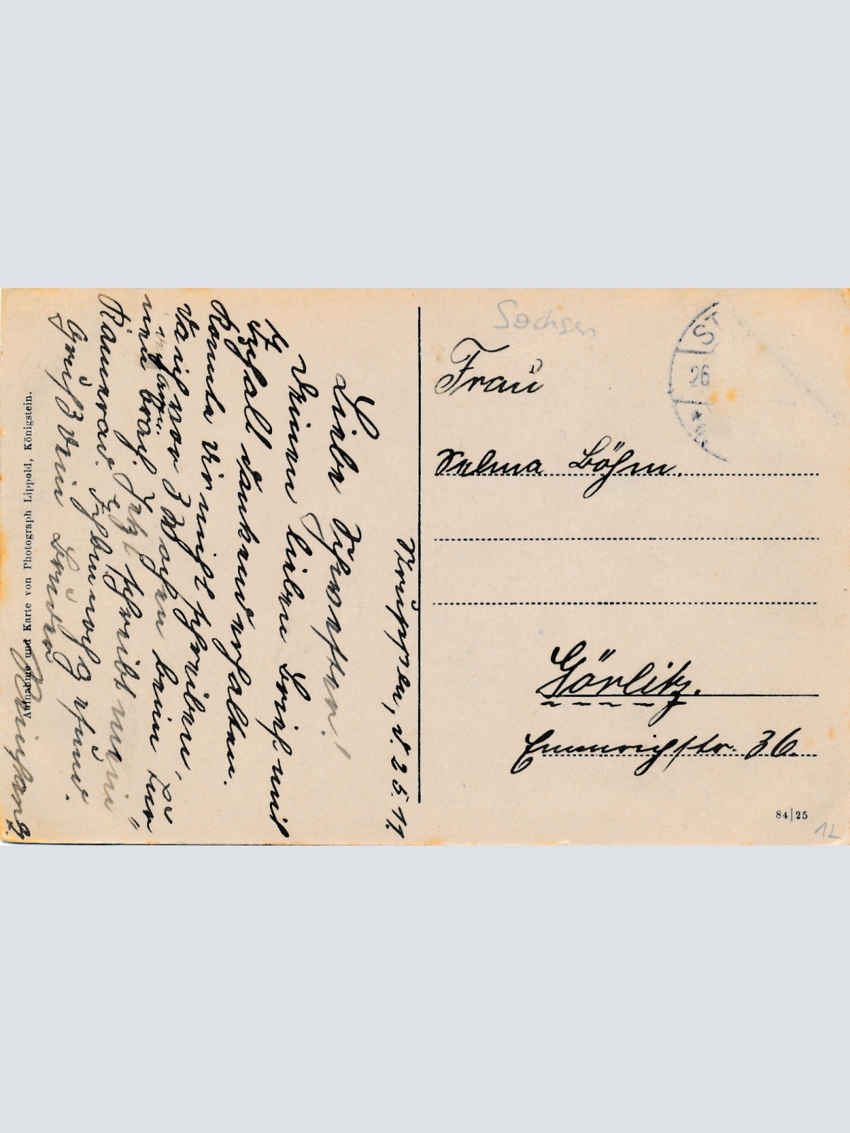 AK aus Kleinstruppen Soldatenknaben Erziehungs A. Sachsen Ansichtskarte (15884)