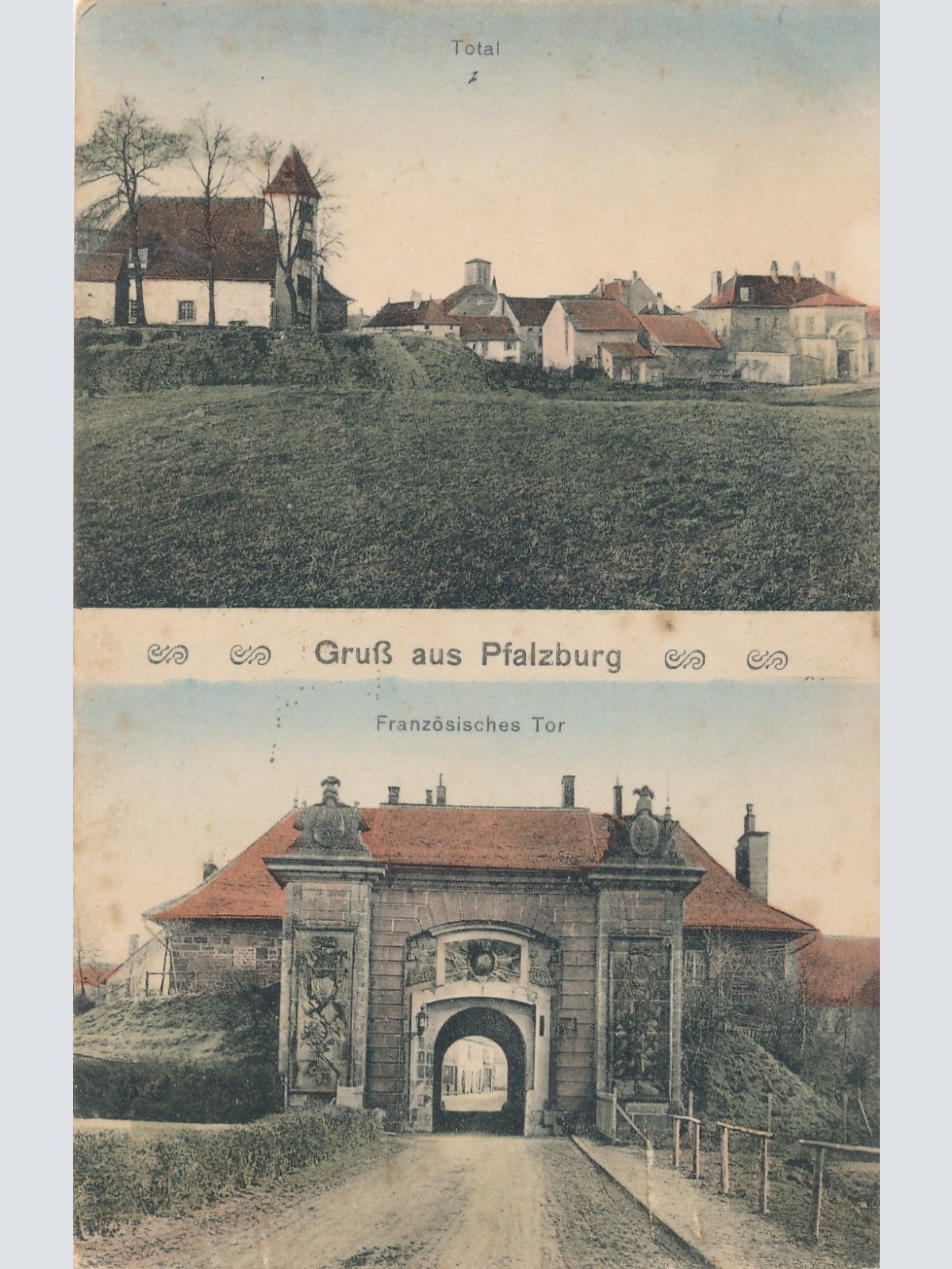 AK gruß aus Pfalzburg Frankreich Ansichtskarte (15885)