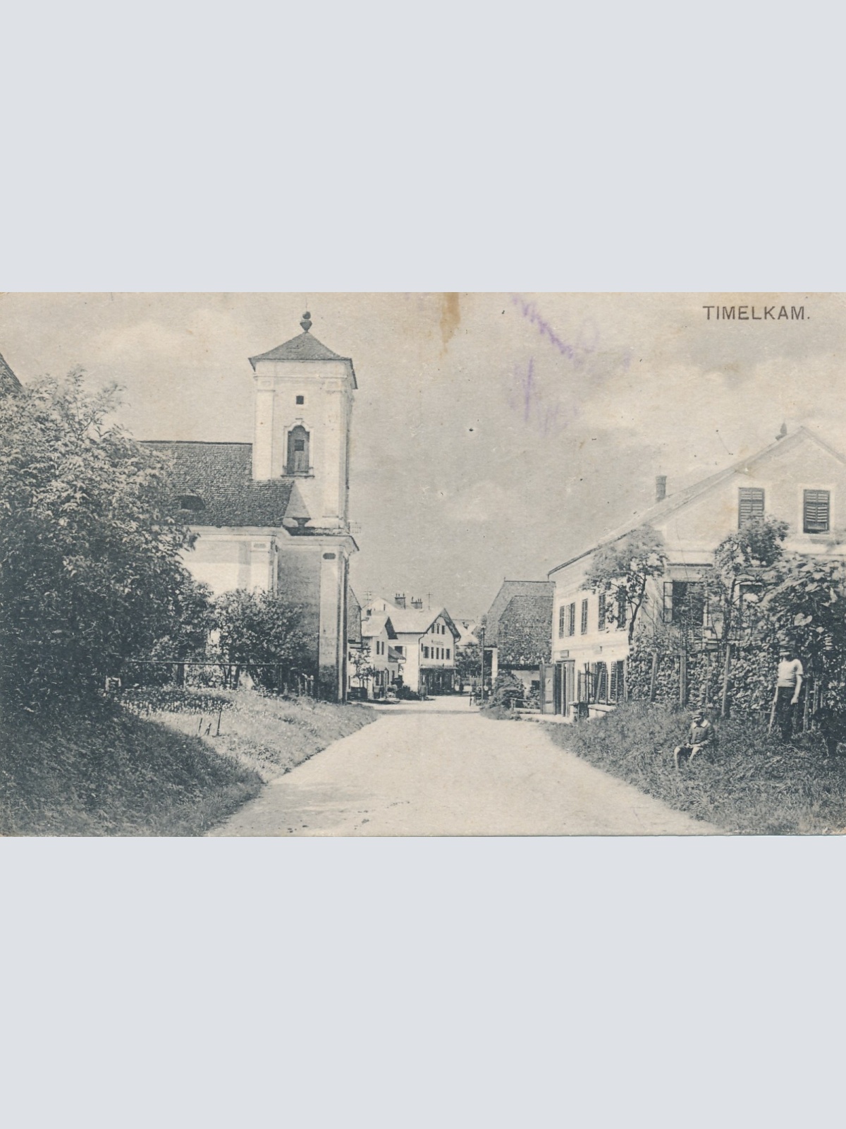 AK aus Timelkam mit Kirche Oberösterreich Ansichtskarte (15252)