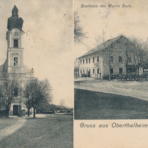 AK aus St. Anna mit Gasthaus Martin Zach Oberösterreich Ansichtskarte (15248)