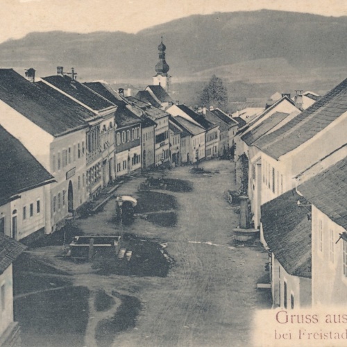 AK gruss aus St. Oswald bei Freistadt Oberösterreich Ansichtskarte (15250)