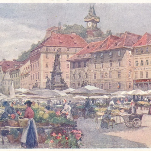 AK aus Graz Steiermark Ansichtskarte (15895)