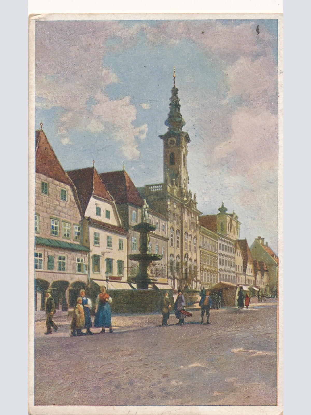 AK aus Steyr Oberösterreich Ansichtskarte (15903)