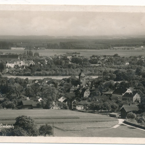 AK aus Braunau und Simbach am Inn Stadtplatz Oberösterreich Ansichtskarte(15902)