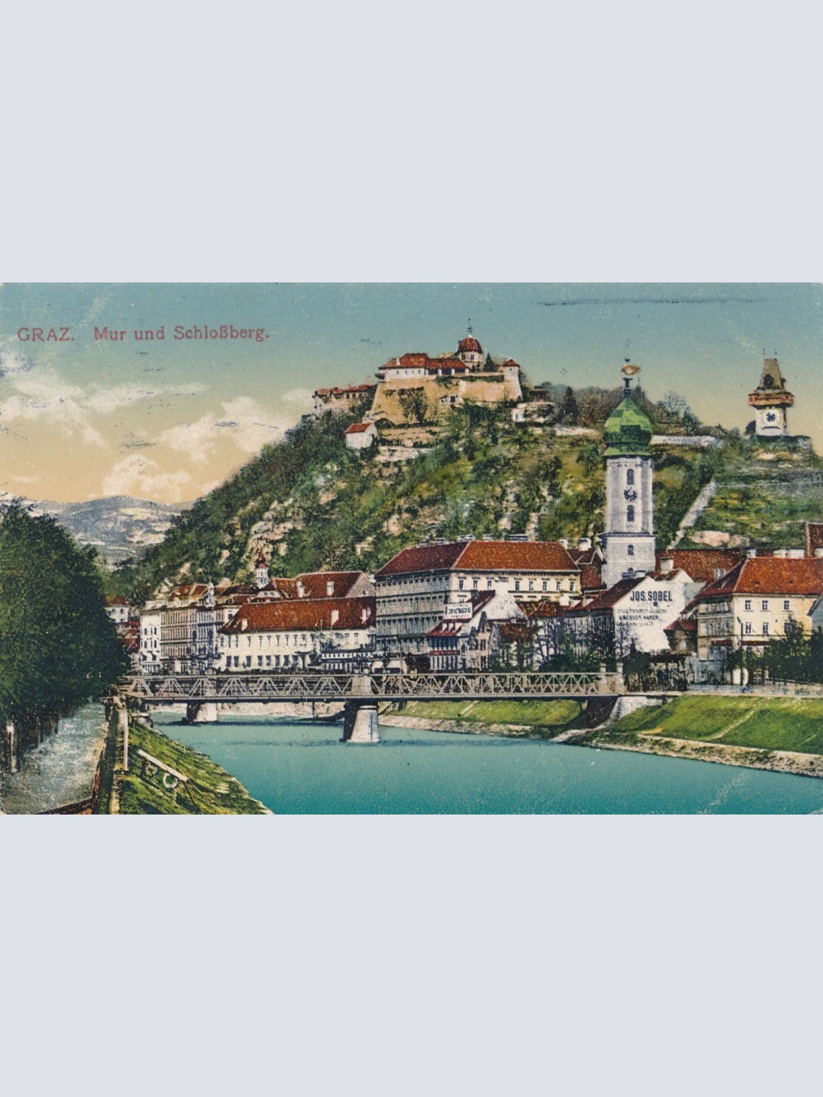 AK aus Graz Schlossberg Steiermark Ansichtskarte (15897)