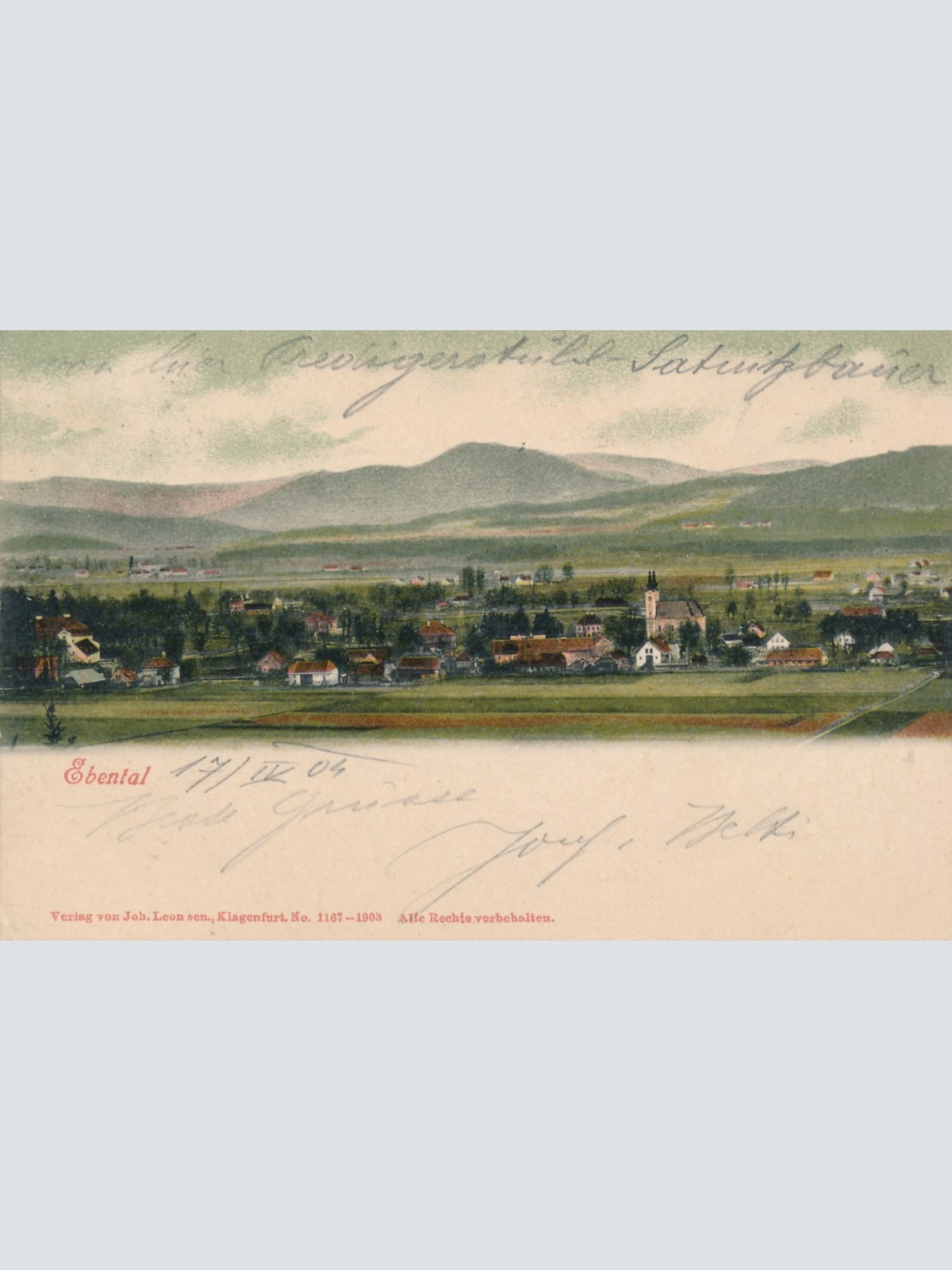 AK aus Ebental Kärnten Ansichtskarte (16095)