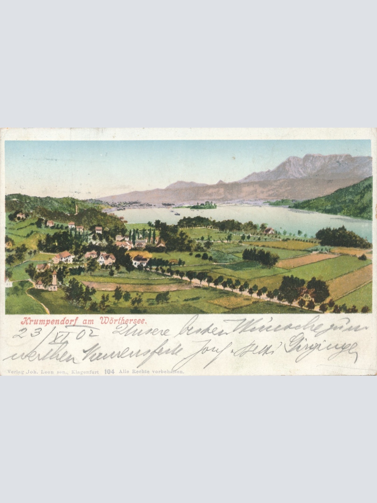 AK aus Krumpendorf am Wörthersee Kärnten Ansichtskarte (16051)