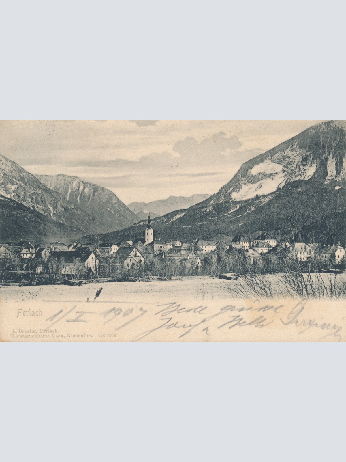 AK aus Ferlach Kärnten Ansichtskarte (16045)