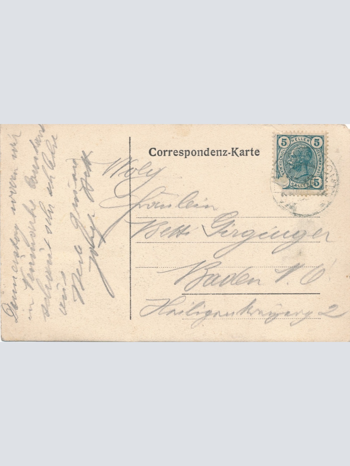 AK aus Villach Warmbad mit den Karawanken Kärnten Ansichtskarte (16195)