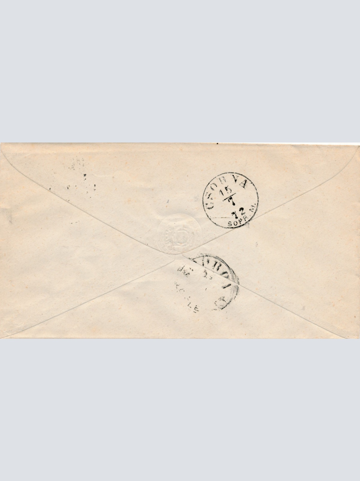 5 Kreuzer Ganzsachen - Brief aus Wien Seilerstätte (16274)