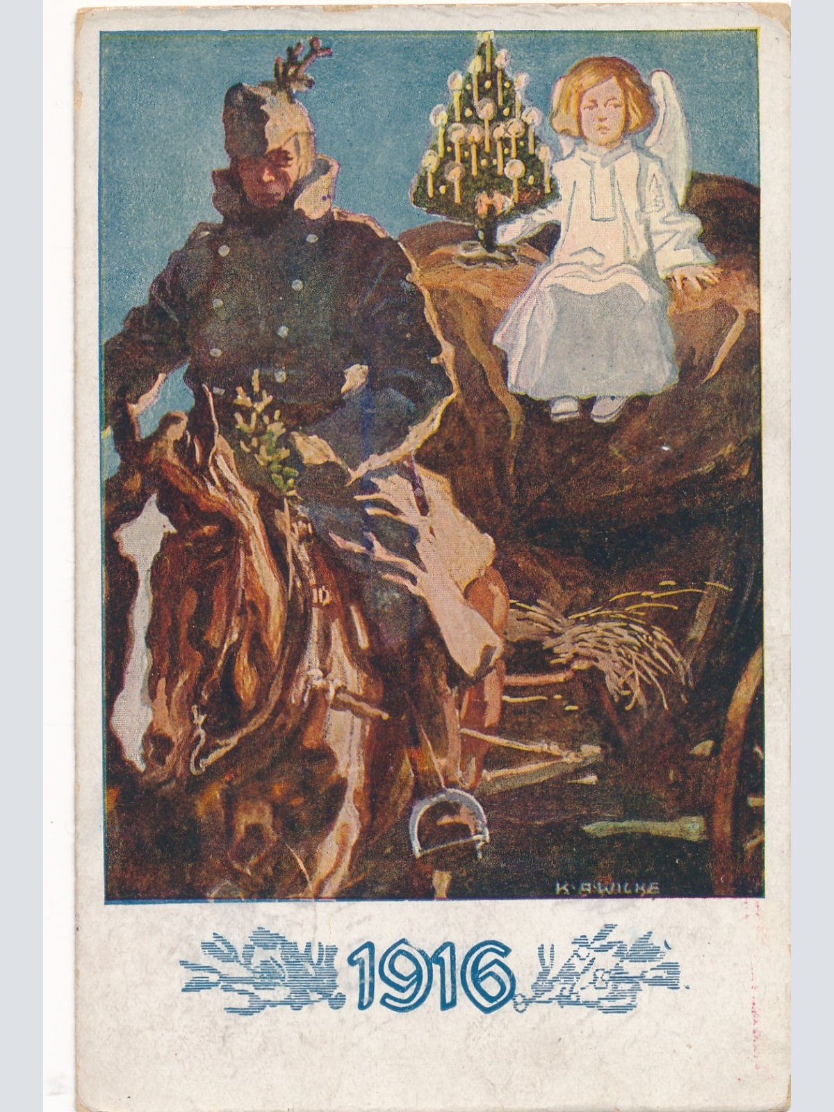 KuK Landwehr Feldhaubitzregiment Nr. 13 Kolonne 2. Ansichtskarte (16166)