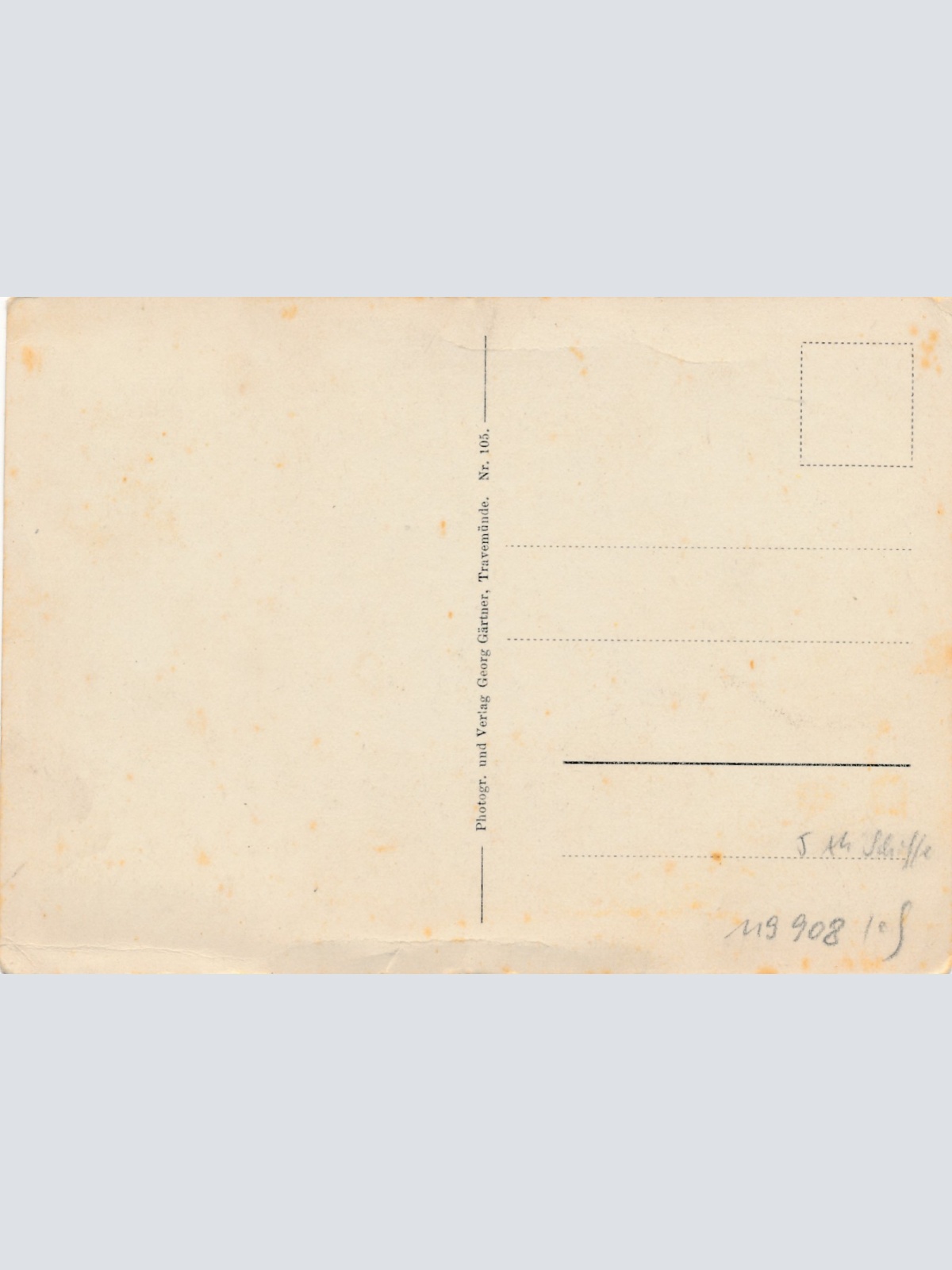 AK vom Schulschiff Grossherzogin Elisabeth Ansichtskarte (16247)