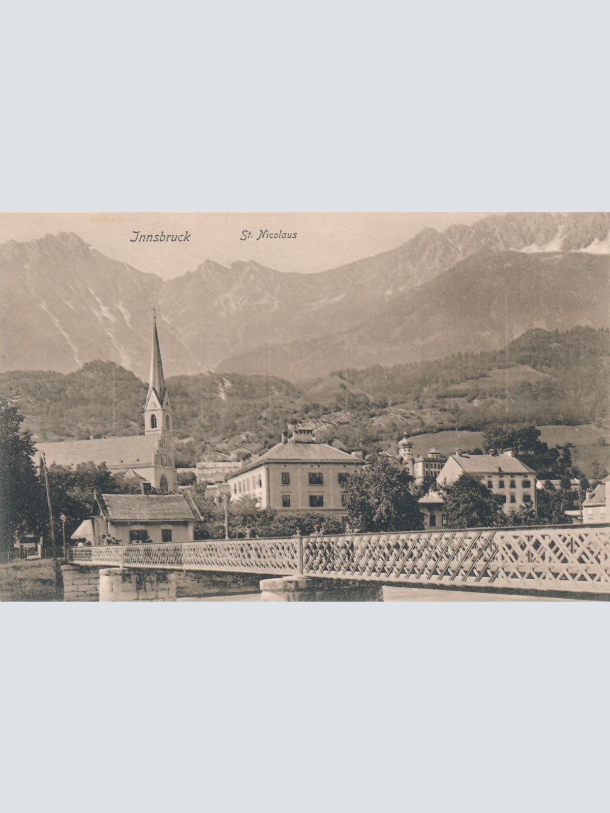 AK aus Innsbruck St. Nicolaus Tirol Ansichtskarte (16097)