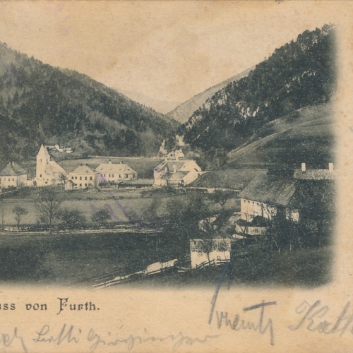 AK gruss von Furth Niederösterreich Ansichtskarte (16000)