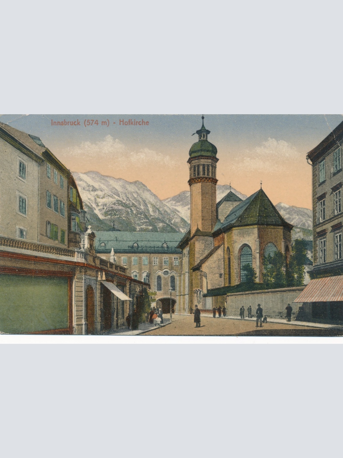 AK aus Innsbruck Hofkirche Tirol Ansichtskarte (16108)