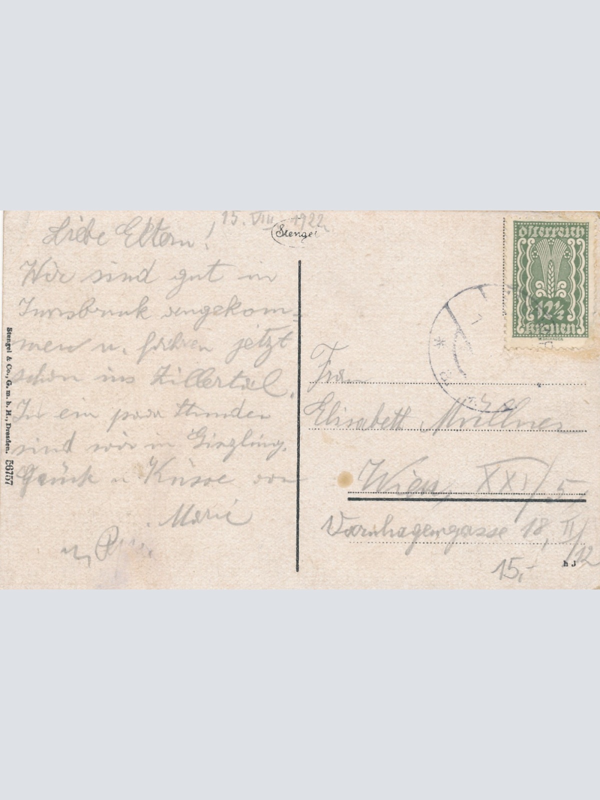 AK aus Innsbruck Hofkirche Tirol Ansichtskarte (16108)