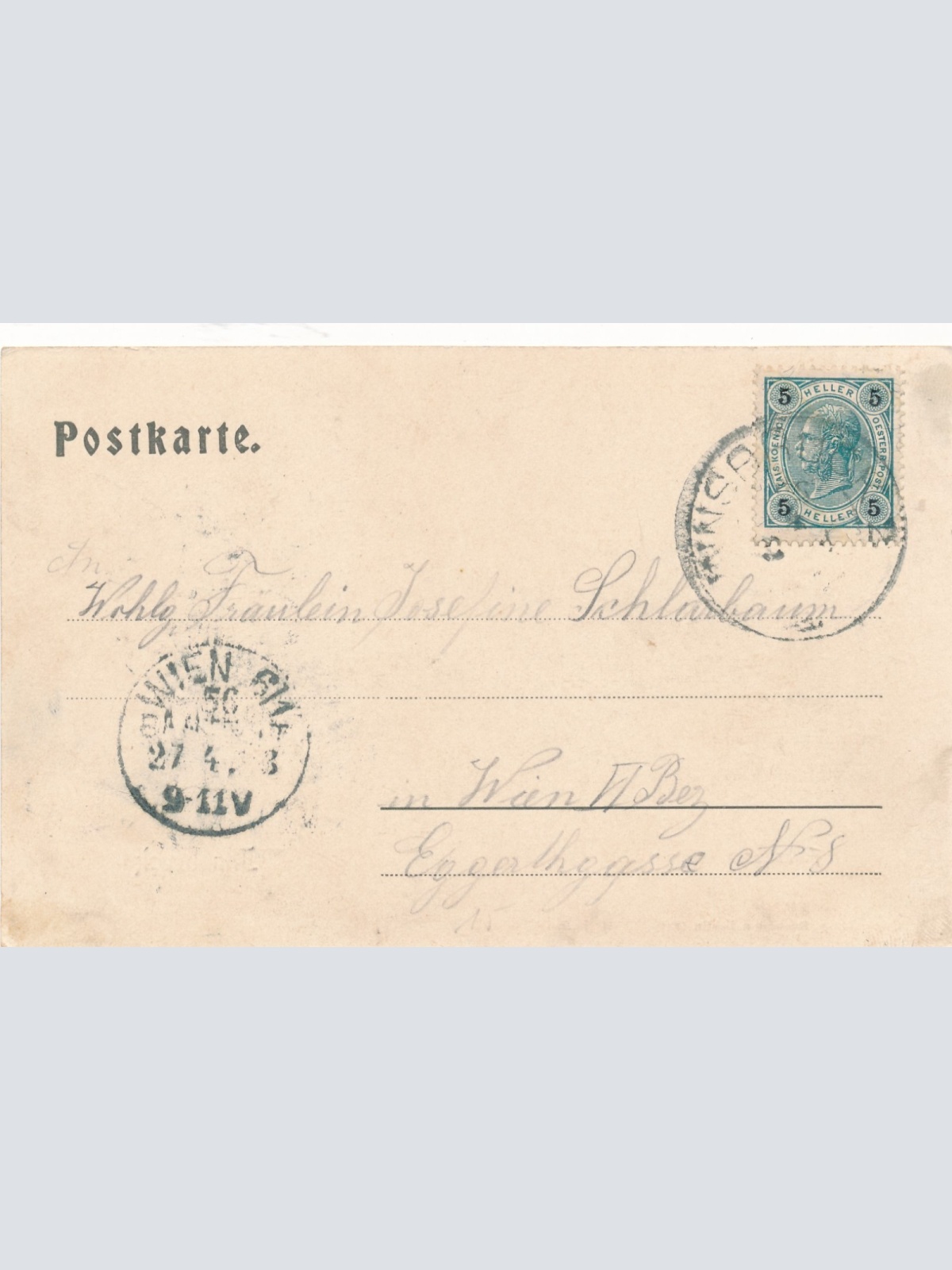 AK aus Innsbruck Falkenstrasse Tirol Ansichtskarte (16107)