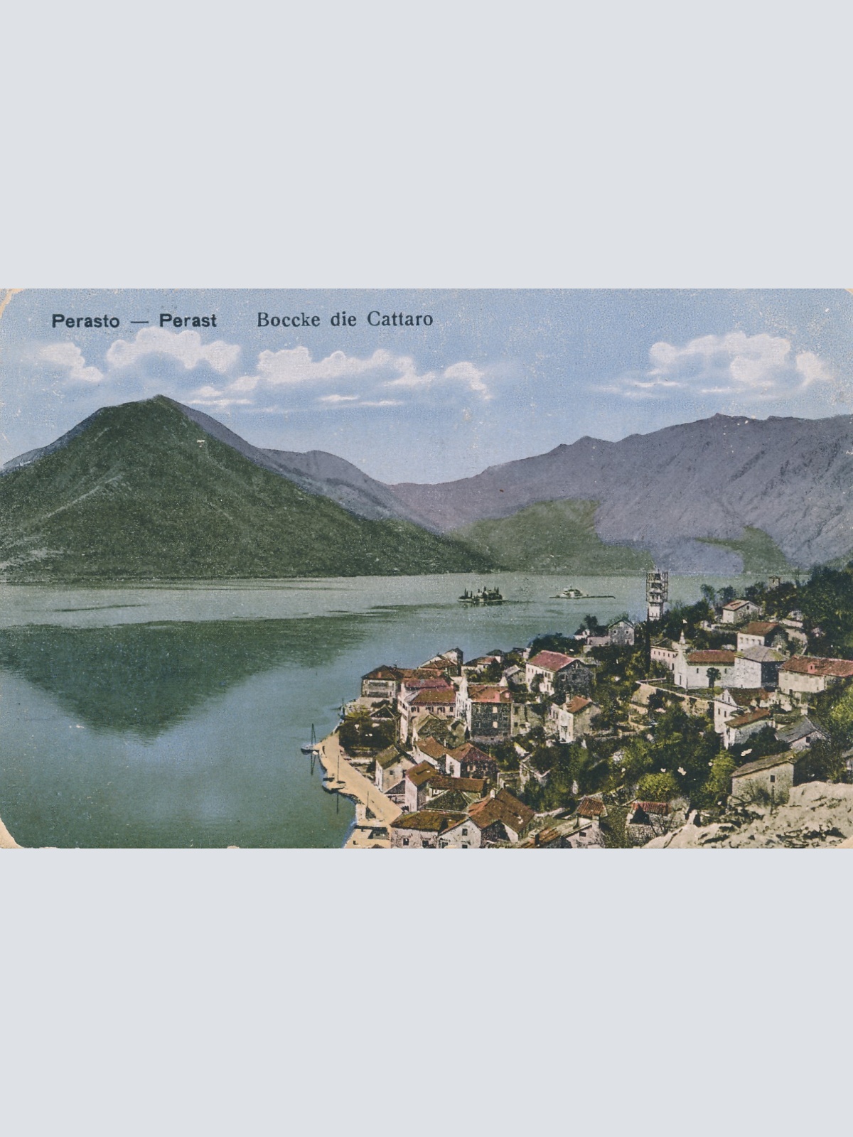 AK aus Perasto - Perast Montenegro Ansichtskarte (15930)
