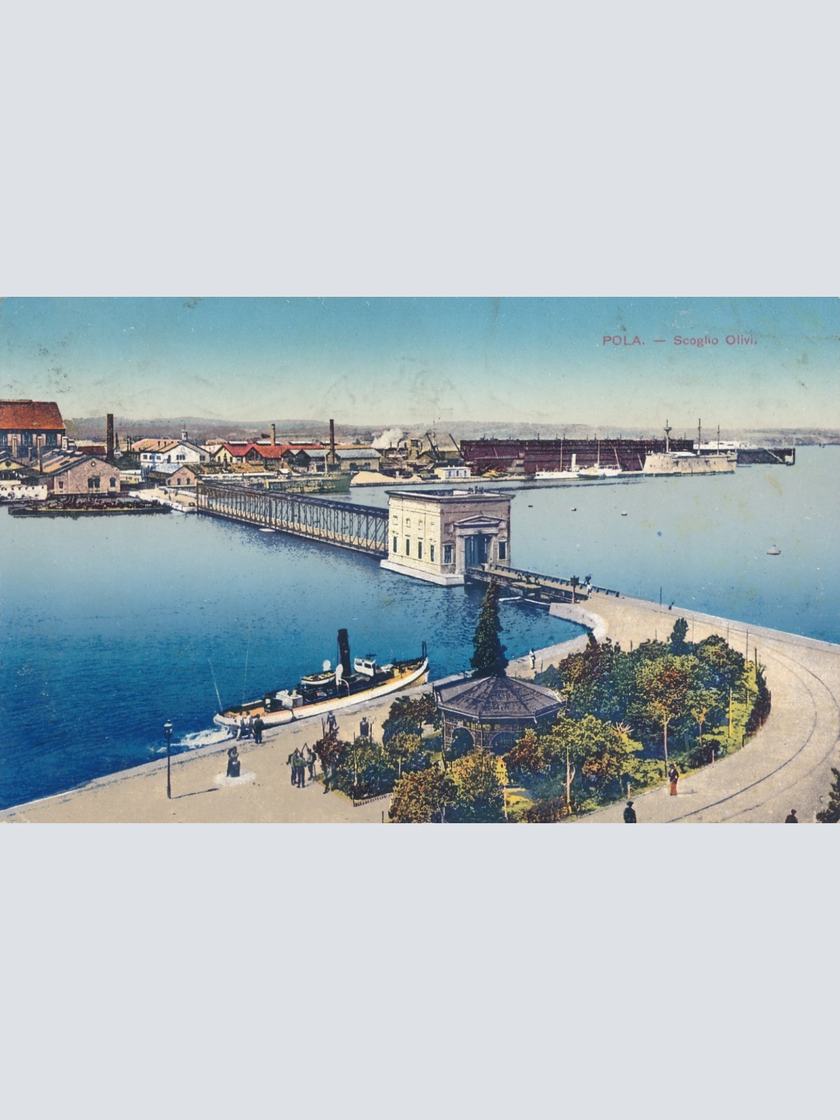 AK aus Pola Kroatien Ansichtskarte (15928)