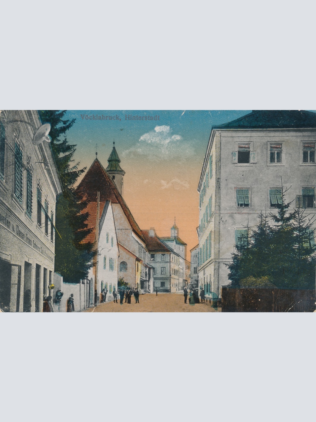 AK aus Vöcklabruck Hinterstadt Oberösterreich Ansichtskarte (15347)