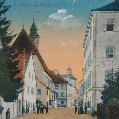 AK aus Vöcklabruck Hinterstadt Oberösterreich Ansichtskarte (15347)