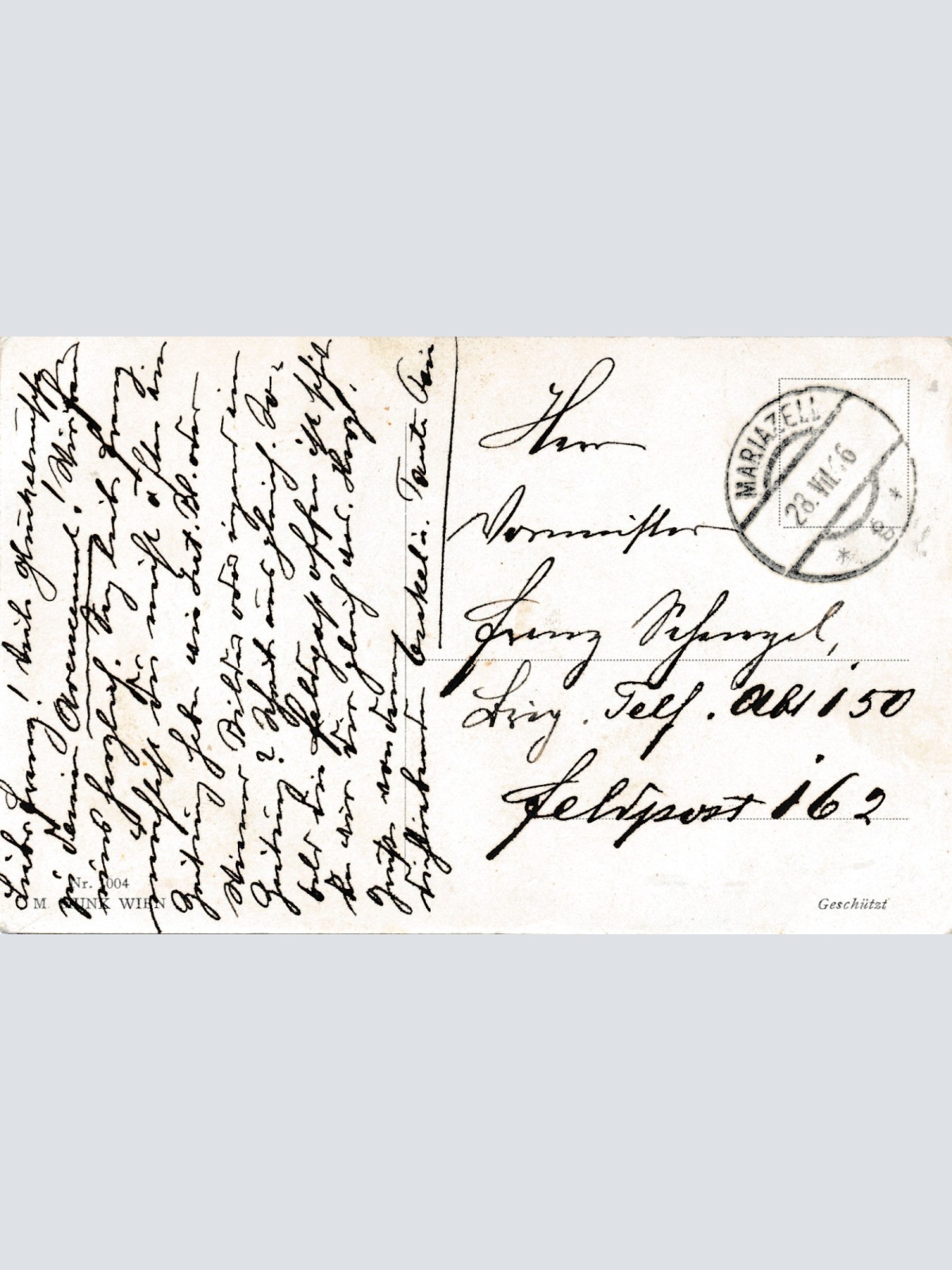 AK vom Kaiser Franz Josef und Kaiser Wilhelm (15346)