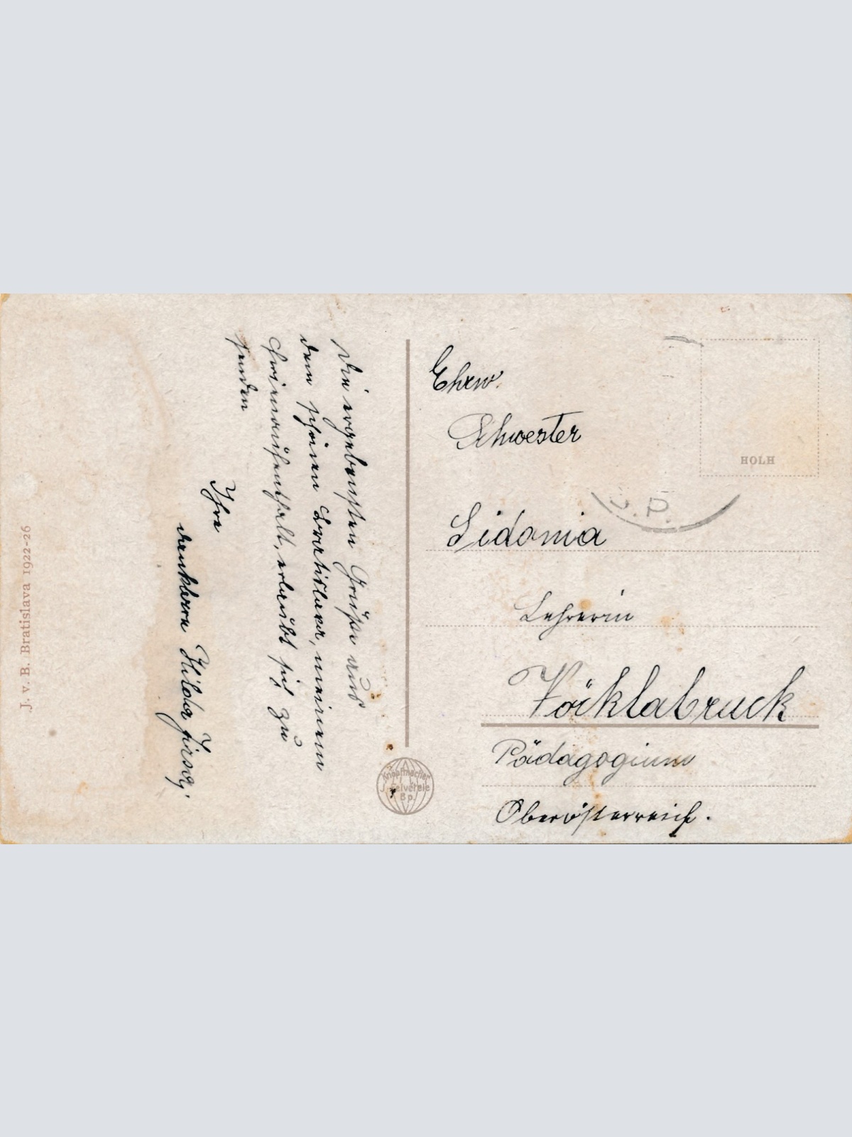 AK aus Bratislava Pressburg Pozsony Slowakei Ansichtskarte (15966)