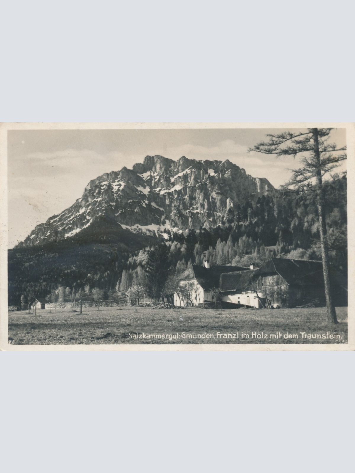 AK aus Gmunden Franzl im Holz Oberösterreich Ansichtskarte (15697)