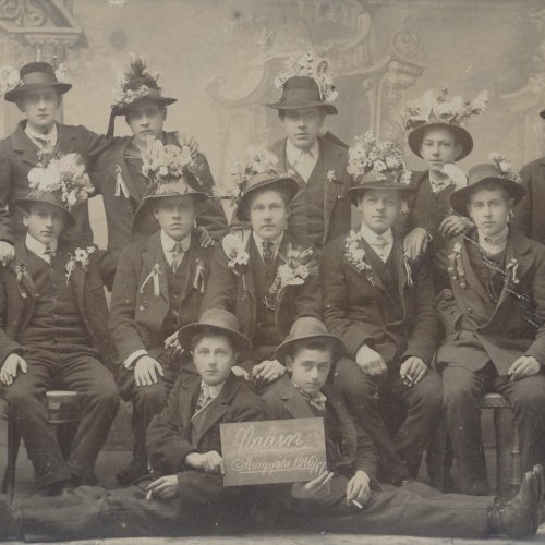 AK Annodazumals von Männer Kriegsjahr 1916 / 17 Ansichtskarte (15755)