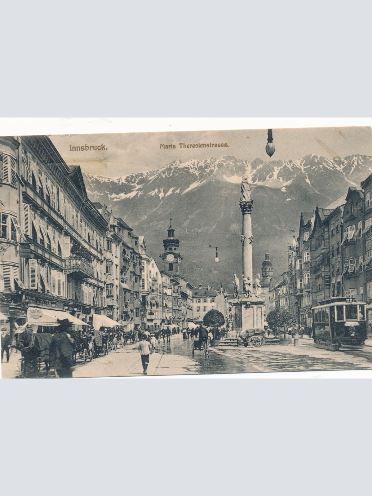 AK aus Innsbruck Maria Theresienstrasse Tirol Ansichtskarte (16130)