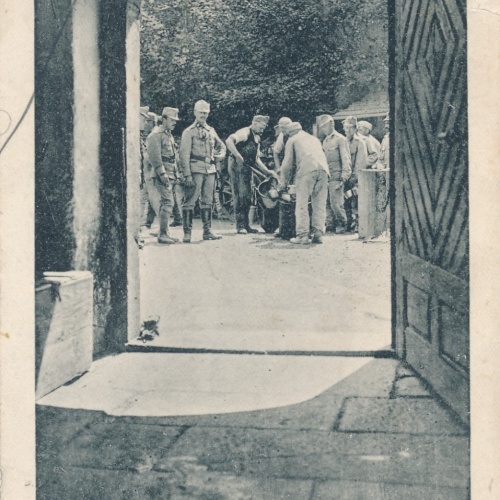 AK SChärding aus großer Zeit 1914 - 1915 Oberösterreich Ansichtskarte (15458)