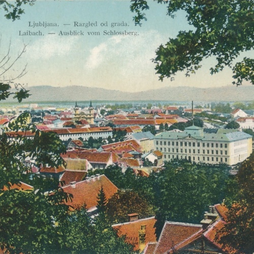 AK aus Ljubljana - Laibach Slowenien Ansichtskarte (15296)
