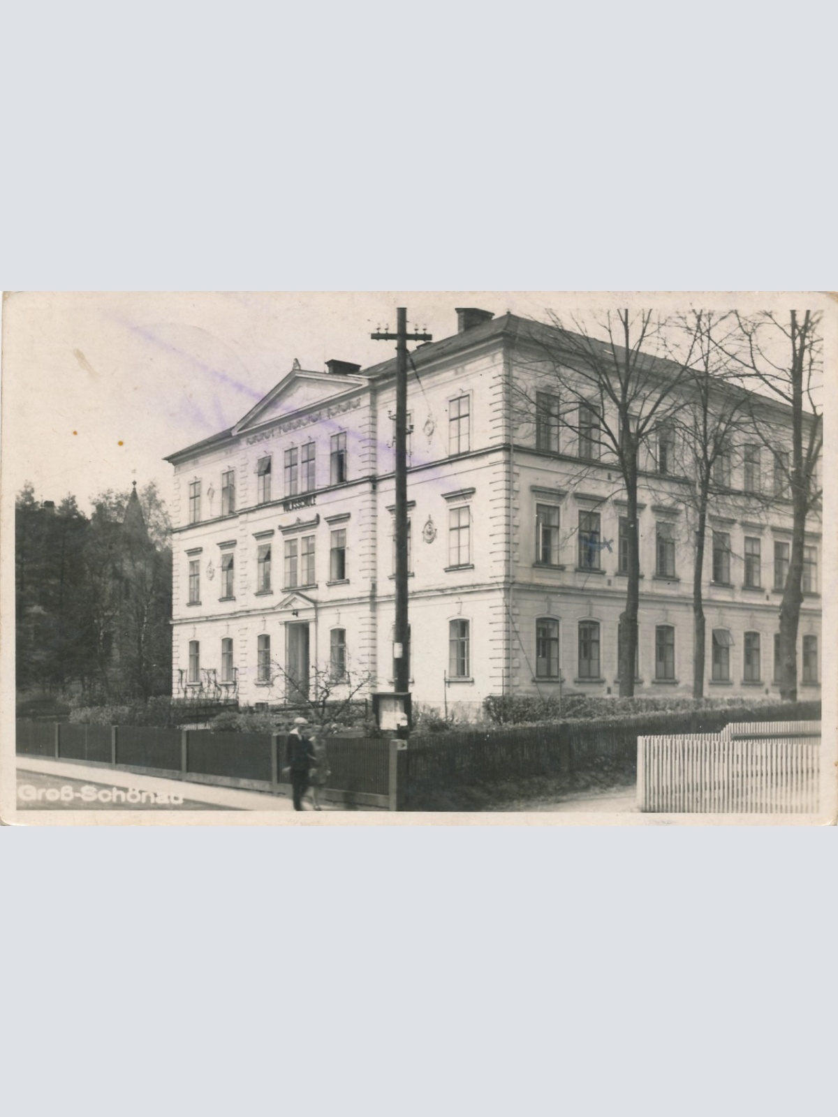 AK aus Groß Schönau Tschechoslowakei Ansichtskarte (15299)