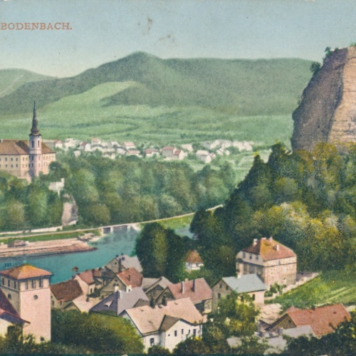 AK aus Tetschen Bodenbach Tschechoslowakei Ansichtskarte (15303)