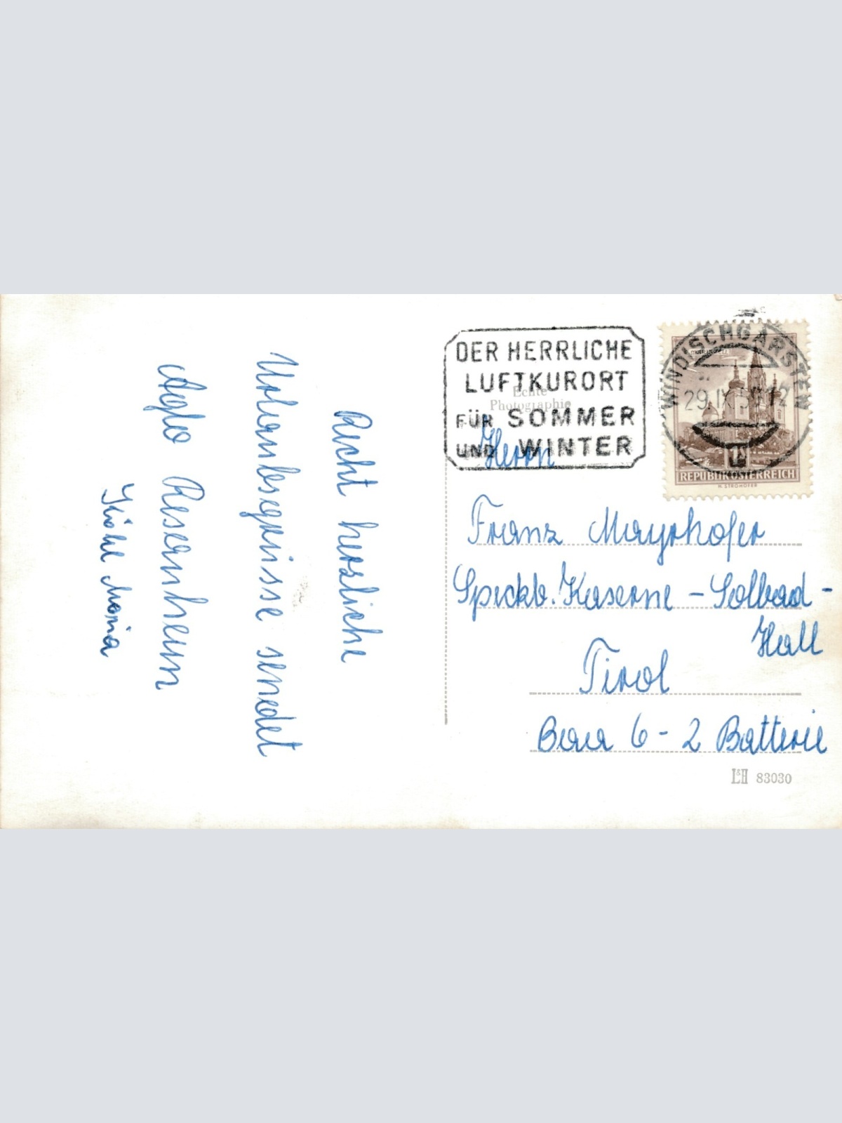 AK aus Windischgarsten Oberösterreich Ansichtskarte (15681)