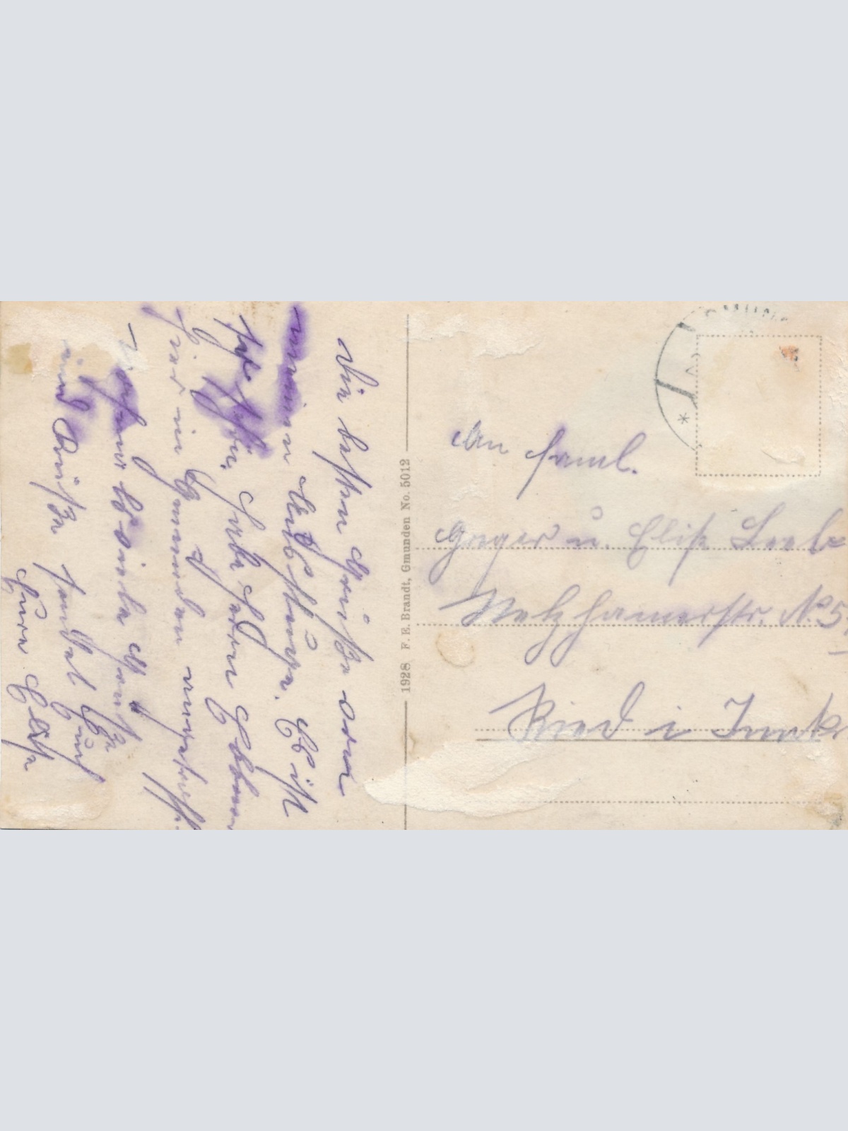 AK aus Gmuden Oberösterreich Ansichtskarte (15667)