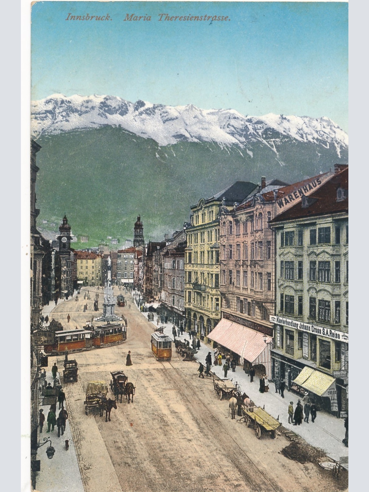 AK aus Innsbruck Maria Theresienstrasse Tirol Ansichtskarte (16125)