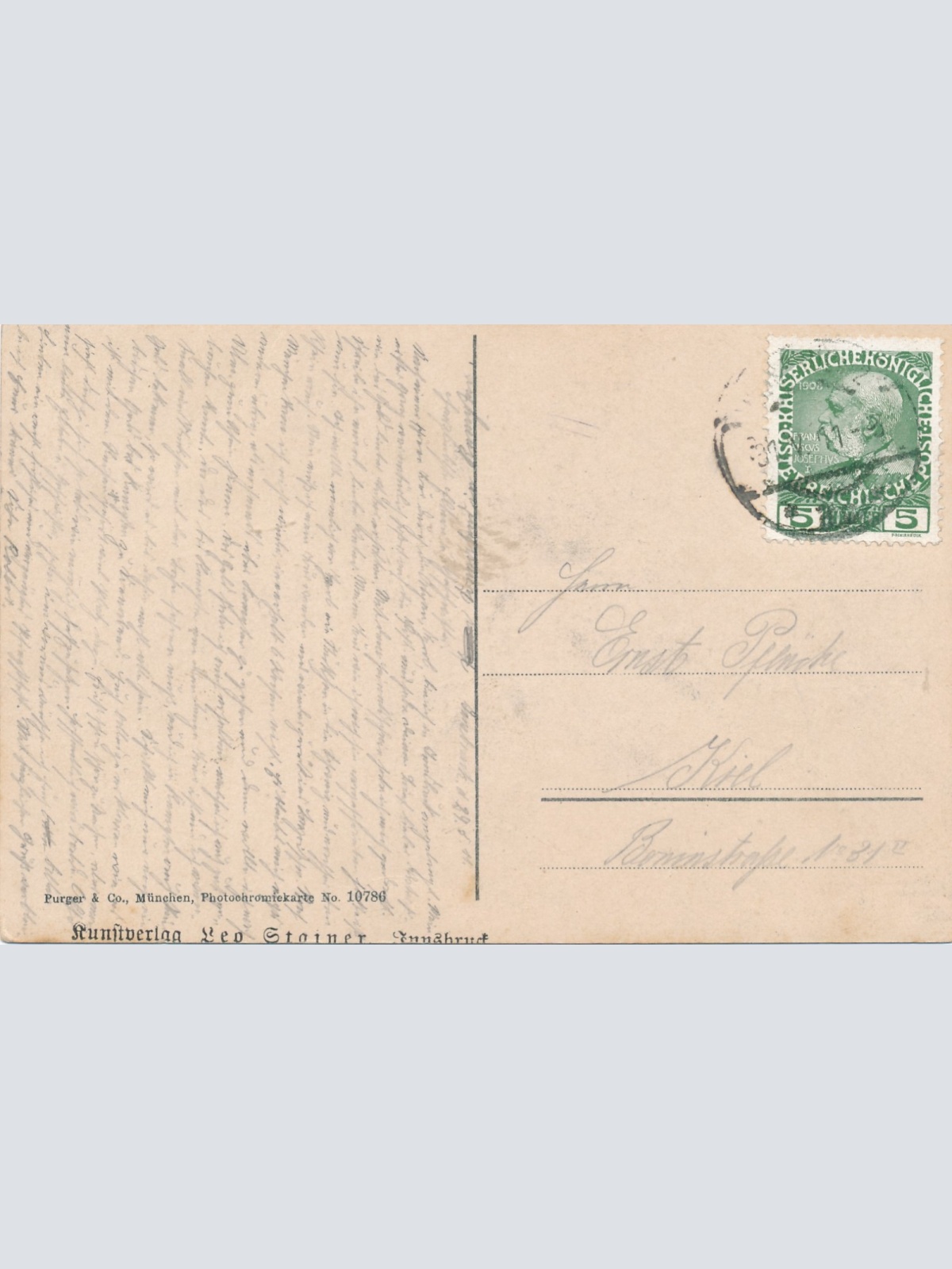 AK aus Innsbruck Maria Theresienstrasse Tirol Ansichtskarte (16125)