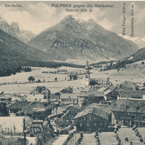 AK aus Fulpmes Tirol Ansichtskarte (16118)