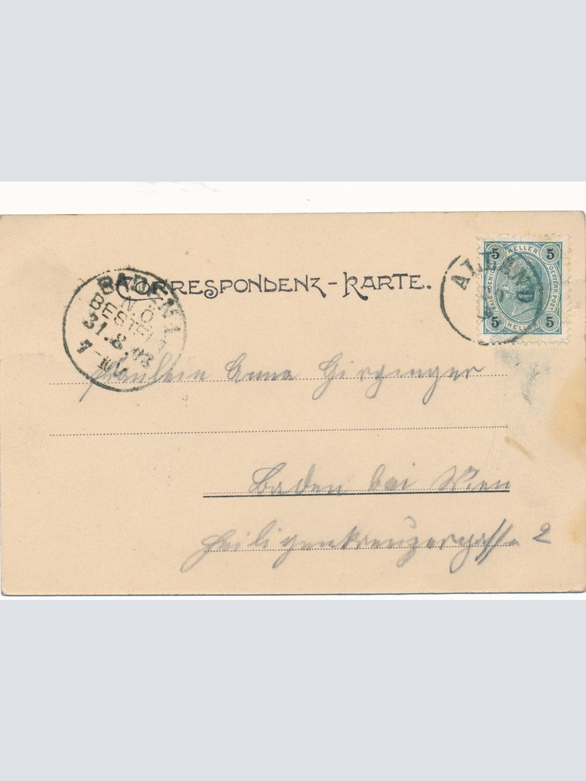 AK Heilanstalt bei Alland Niederösterreich Ansichtskarte (16002)