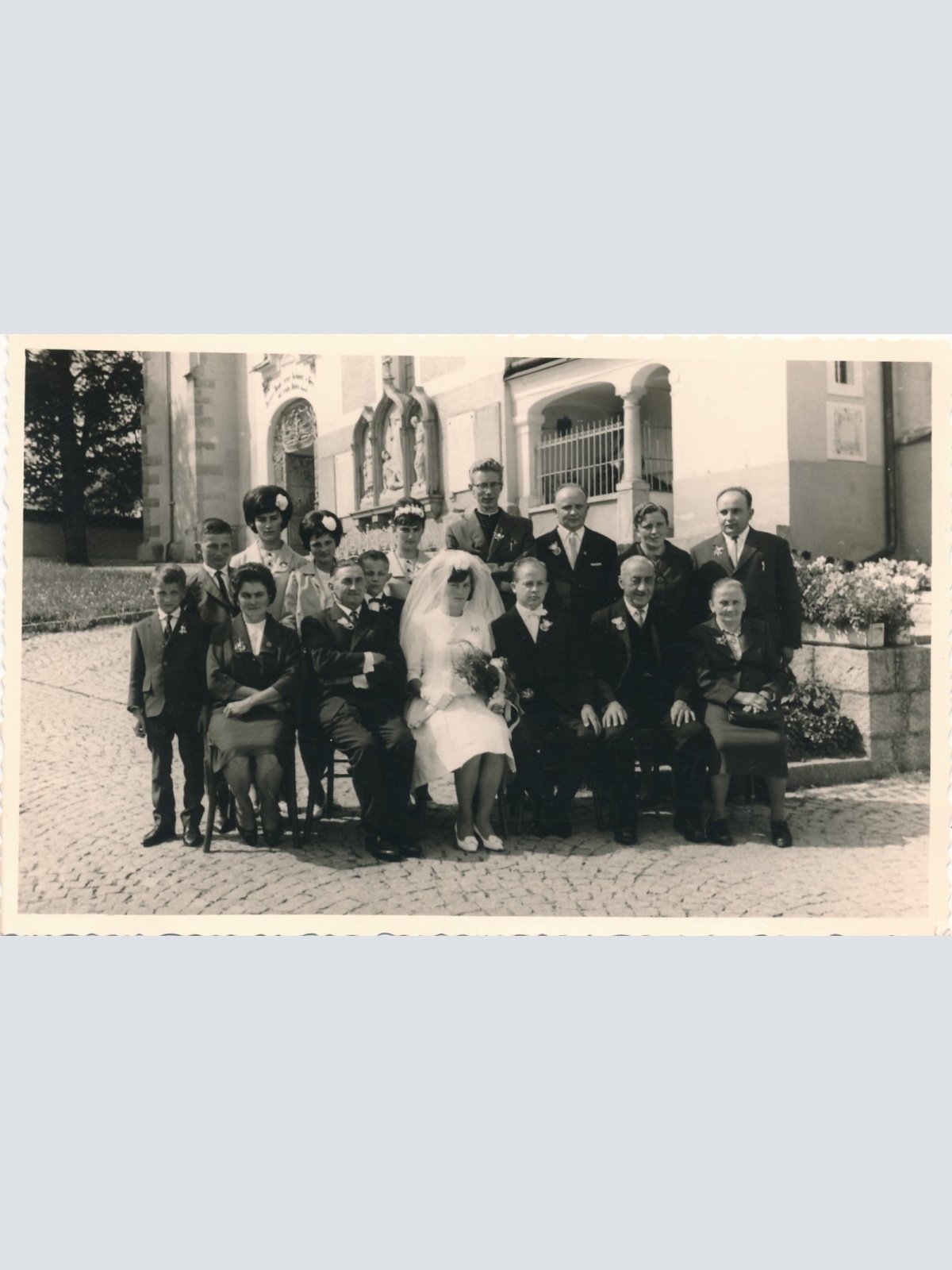 AK Annodazumals von einer Hochtzeit Ansichtskarte (15767)