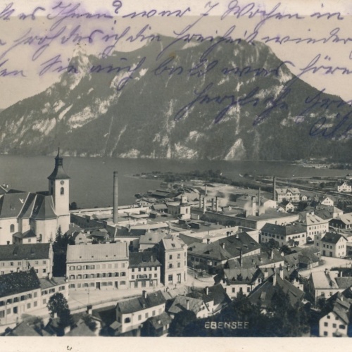AK aus Ebensee Oberösterreich Ansichtskarte (15469)