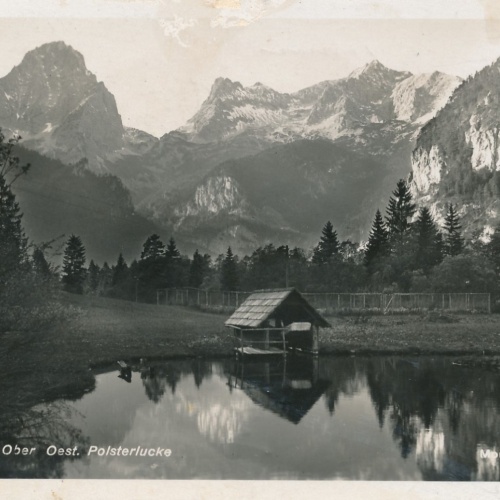 AK aus Hinterstoder Posterlucke Oberösterreich Ansichtskarte (15473)