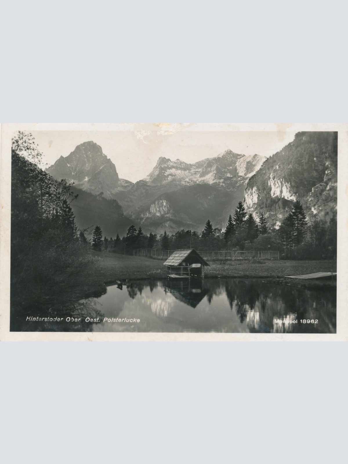 AK aus Hinterstoder Posterlucke Oberösterreich Ansichtskarte (15473)